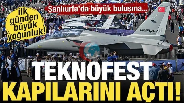 Şanlıurfa'da TEKNOFEST Kapılarını Ziyaretçilere Açtı