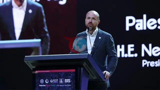 Bilal Erdoğan'dan Konya'daki Filistin Gençlik Forumu'nda Boykot Çağrısı