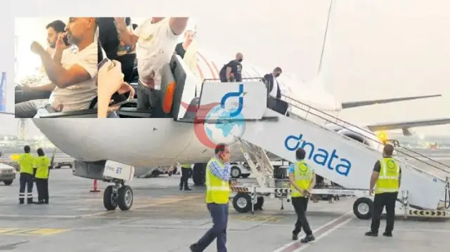 Uçarmanlaryň arasynda pyçak söweşi sebäpli “FlyDubai” uçary Saud Arabystanynda gyssagly gonuş etdi