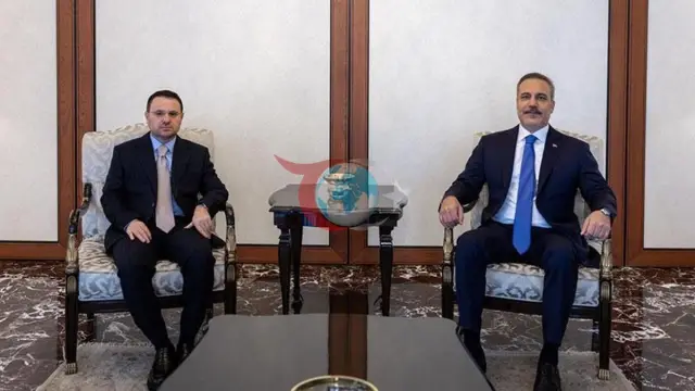 Dışişleri Bakanı Hakan Fidan ve Adalet Bakanı Akın Gürlek Ankara'da bir araya geldi