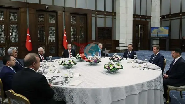 Prezident Erdogan Courtokary Kazyýetiň prezidentleri bilen agşamlyk naharynda duşuşdy