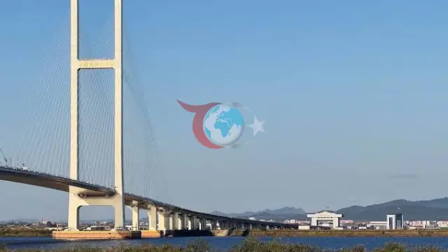 Çin ve Kuzey Kore arasında Yeni Yalu Nehri Köprüsü 15 Ekim'de hizmete açılıyor