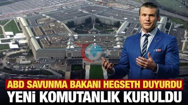 ABŞ-ın müdafiə naziri Pit Heqset muxtar döyüş komandanlığının yaradıldığını elan edib