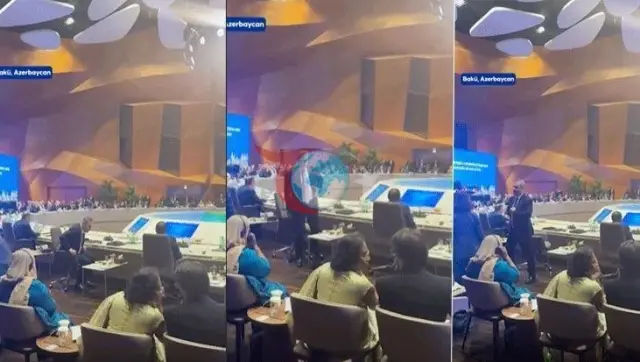 İsrail prezidenti Hersoqun Bakıda keçirilən CICA-nın 7-ci Sammitində çıxışı zamanı etiraz