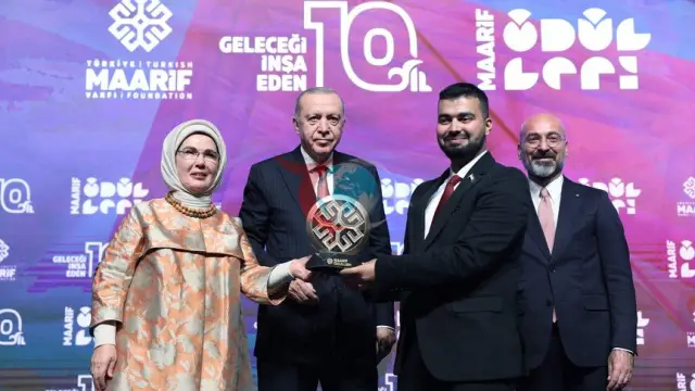 Emine Erdoğan Türkiye Maarif Vakfı'nın 10. kuruluş yıl dönümünü kutladı