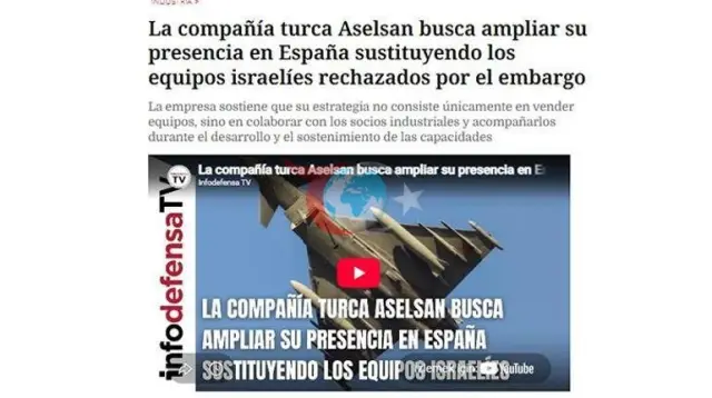 Goranmak pudagyndaky hyzmatdaşlyk gepleşikleri ASELSAN bilen Ispaniýanyň arasynda başlandy
