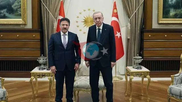 Cumhurbaşkanı Erdoğan, TESK Genel Başkanı Mehmet Yiğiner’i Cumhurbaşkanlığı Külliyesi’nde Kabul Etti