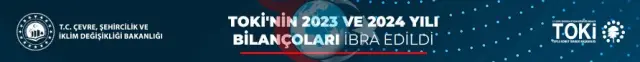 TOKİ-nin 2023 və 2024-cü il mühasibat balansları Türkiyə Böyük Millət Məclisinin KİT Komissiyasına açıqlandı