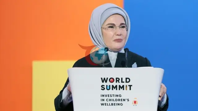 Emine Erdoğan Semerkant'taki Dünya Zirvesi'nde Gazze'deki Çocukların Yaşadığı Dramı Gündeme Taşıdı