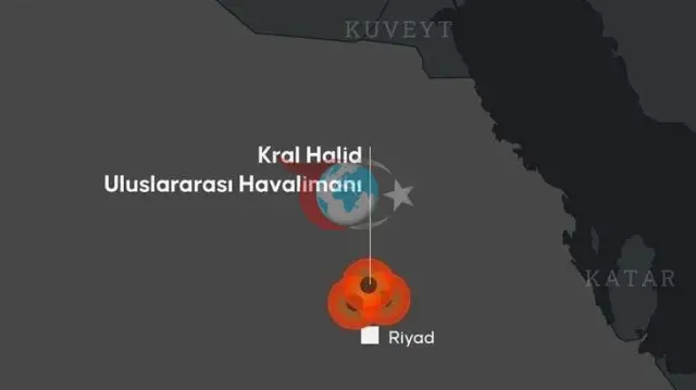 Suudi Arabistan'da Kral Fahd Uluslararası Havalimanı'na düzenlenen saldırıda bir kişi hayatını kaybetti
