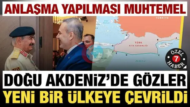 Libya ile mutabakat sonrası Doğu Akdeniz'de gözler Türkiye-Mısır deniz yetki alanları anlaşmasına çevrildi