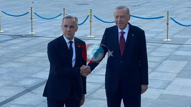Cumhurbaşkanı Erdoğan, Kanada Başbakanı Mark Carney'i Cumhurbaşkanlığı Külliyesi'nde Resmi Törenle Karşıladı