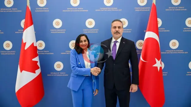 Dışişleri Bakanı Hakan Fidan, Kanadalı Mevkidaşı Anita Anand ile Ankara'da Görüştü