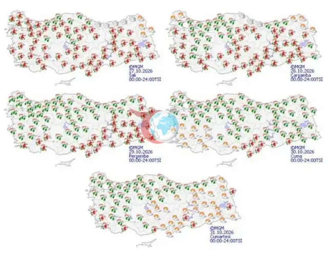 İstanbul Valiliği'nden 5 ilçe için kuvvetli yağış uyarısı: Meteoroloji 9 kentte sarı kod verdi
