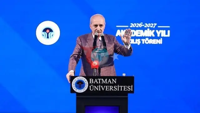 TBMM Başkanı Kurtulmuş: İsrail'in zulmü ve Terörsüz Türkiye süreci akademik yıl açılışında değerlendirildi