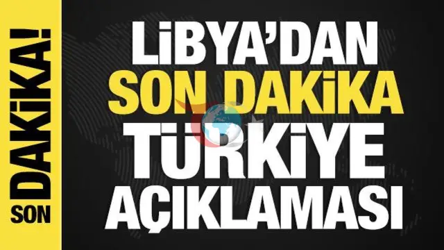 Libya Temsilciler Meclisi'nden Türkiye ile İmzalanan Deniz Yetki Alanları Mutabakatına Destek