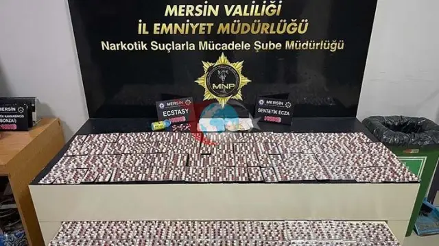 Mersin'de düzenlenen uyuşturucu operasyonunda 7 kişi tutuklandı