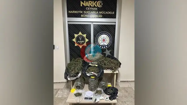 Adana'da düzenlenen uyuşturucu operasyonunda 2 kişi tutuklandı