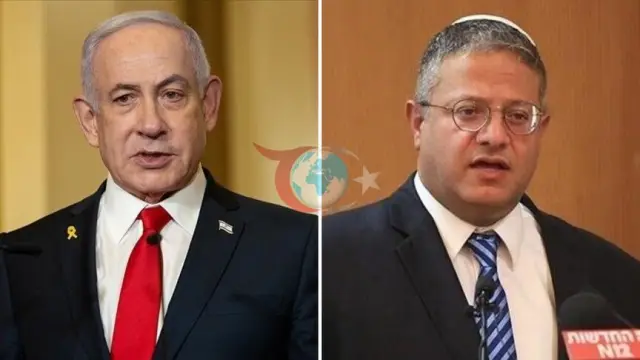 İsrail Başbakanı Netanyahu ve Ben-Gvir hükümet kurma stratejilerini görüştü