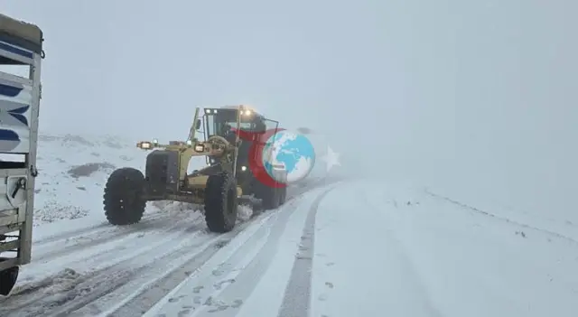 Muş we Kaýseride gar ýagmagy: Sürüjiler gysyldy, Erciyes ak boldy