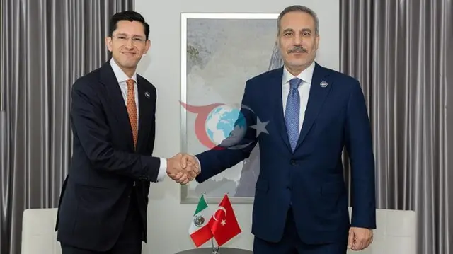 Dışişleri Bakanı Hakan Fidan, Meksika Dışişleri Bakanı Roberto Velasco Álvarez ile görüştü