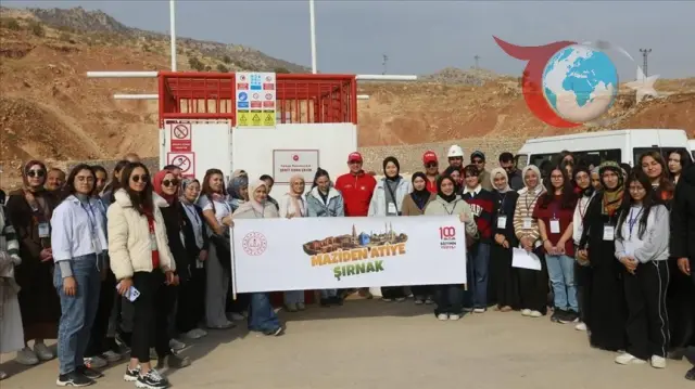 Gençler Gabar Dağı'nda Türkiye'nin Enerji Geleceğine Tanıklık Etti