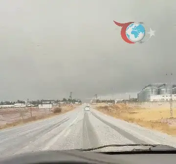 Adıyaman'da Dolu Yağışı: Beklenmedik Doğa Olayı Trafiği Felç Etti