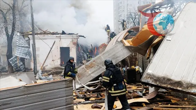 Harkiv ve Odessa Bölgelerine Yoğun Füze ve İHA Saldırısı