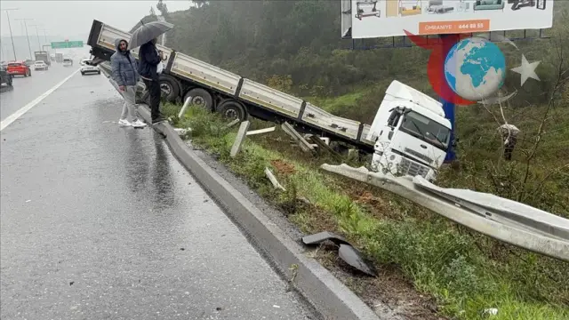 İstanbul'da Tır Kazası: Beykoz'da Trafik Aksadı