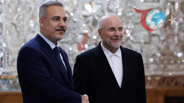 Hakan Fidan ve Muhammed Bager Galibaf Tahran’da Bir Araya Geldi