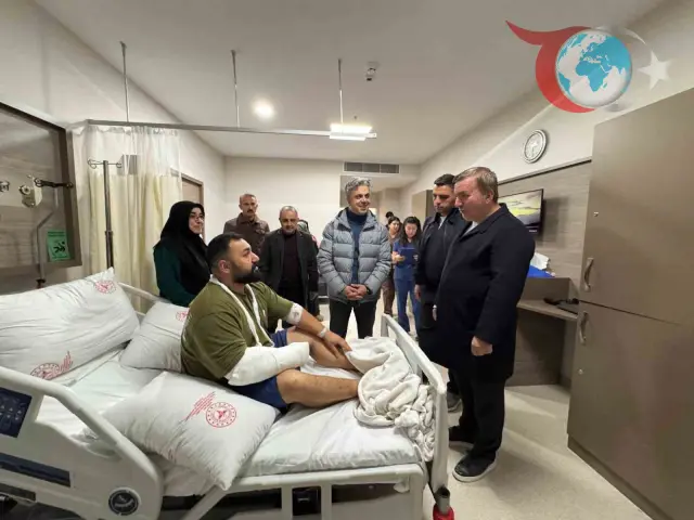 Erzincan Valisi Aydoğdu'dan Hastane Ziyareti