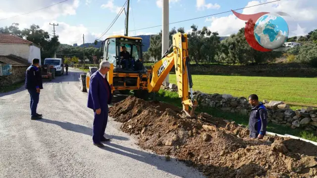 Yatağan'da Hayat Kalitesini Artıracak Su Hattı Yenilemesi Başladı