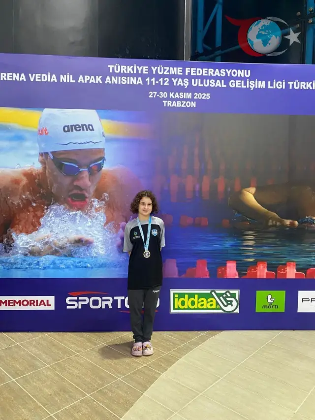 Yağmur Yeyin'den Trabzon'da Madalya Yağmuru