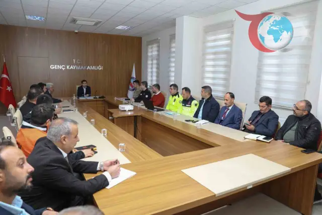 Genç İlçesi Kışa Hazırlanıyor: Koordinasyon Toplantısı Gerçekleştirildi