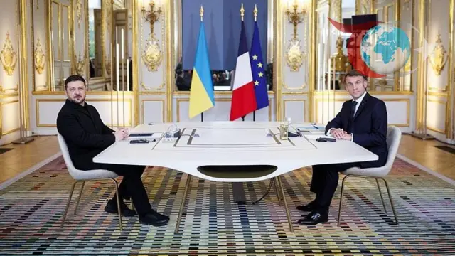 Elysee Sarayı'nda Ukrayna İçin Barış Mesajları