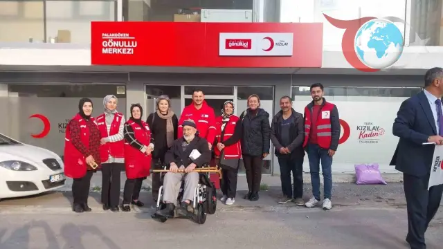 Türk Kızılay Palandöken Şubesi Engellilere Umut Oldu