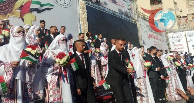 Gazze'de Umut Dolu Günler: Toplu Nikah Töreniyle Hayat Yeniden Başlıyor