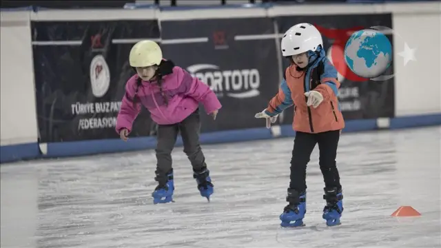 Erzurum’da Buz Salonları Spor Kompleksine Dönüşüyor