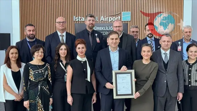 İstanbul Havalimanı'nda İş Sürekliliği Sertifikası Töreni Düzenlendi