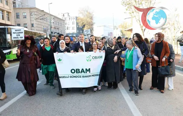 Osmangazi Belediyesi'nden Anlamlı Farkındalık Yürüyüşü
