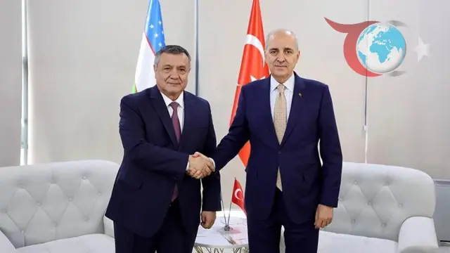 Türkiye ve Özbekistan Arasında Güçlenen Bağlar: Kurtulmuş ve İsmailov Bir Araya Geldi