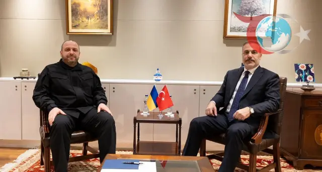 Hakan Fidan, Brüksel'de Ukrayna'nın Güvenlik Temsilcisi ile Görüştü
