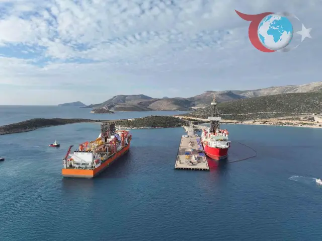 Türkiye'nin Deniz Filosuna Yeni Katılan Sondaj Gemisi West Dorado Mersin'e Demir Attı