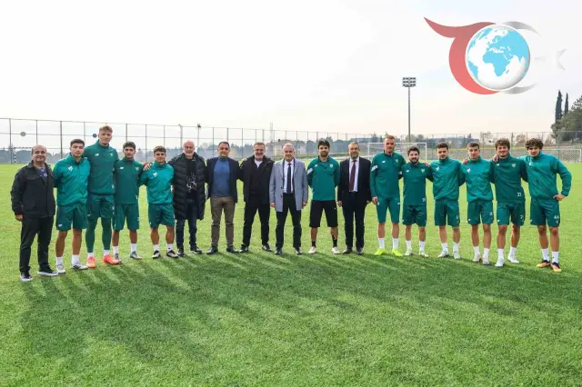 Bursa Uludağ Üniversitesi'nden Bursaspor'a Anlamlı Ziyaret