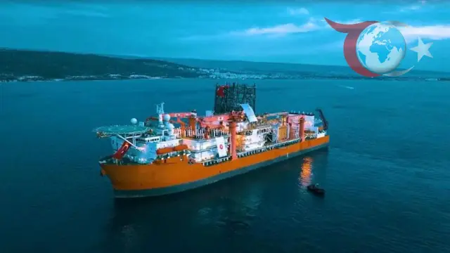 Türkiye'nin Enerji Filosuna Katılan Dev Sondaj Gemisi Mersin'de