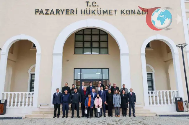 Pazaryeri'nin Yeni Kaymakamına Vali Sözer'den Ziyaret