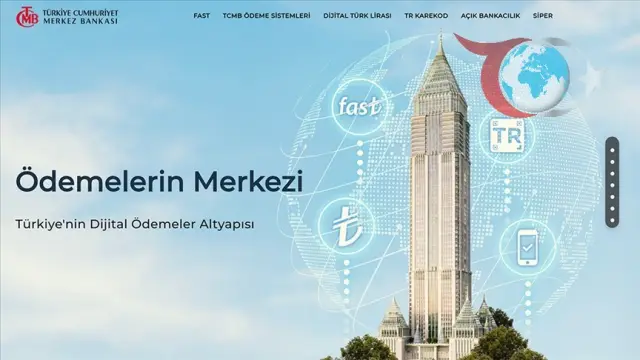 TCMB, Ödemelerin Merkezi İnternet Sitesini Hizmete Açtı!