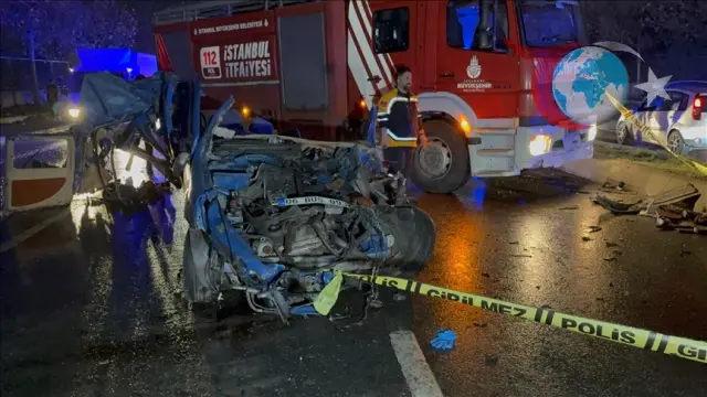 İstanbul'da Üzücü Kaza: Beton Mikseri Can Aldı