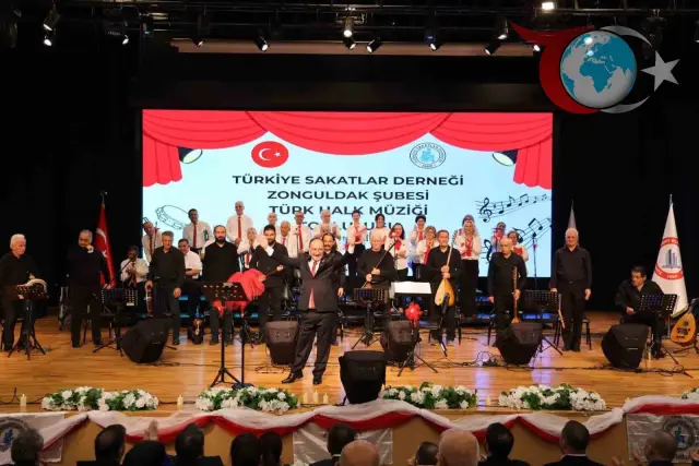 Zonguldak’ta Anlamlı Türk Halk Müziği Konseri