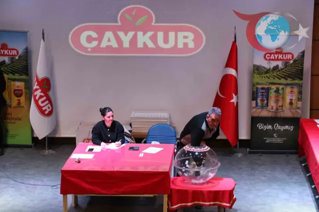 ÇAYKUR Fabrikalarında İşe Alım Kura Çekimleri Başladı